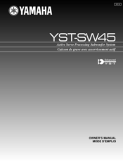 yamaha sw45 subwoofer