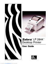 zebra lp2844 calibration