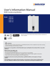 Navien NHB-150 Manuals | ManualsLib