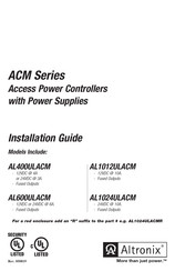 Altronix AL600ULACM Manuals | ManualsLib