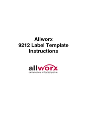 Allworx 9212 Manuals | ManualsLib