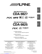 Alpine CDA-9827 Manuals | ManualsLib