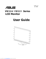 Asus VW224 Series Manuals | ManualsLib