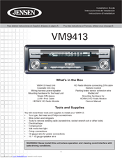 Jensen VM9413 Manuals | ManualsLib