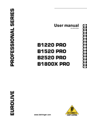 behringer subwoofer manual