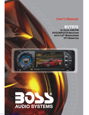 Boss audio systems BV7970 Manuals | ManualsLib