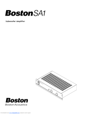 boston sa1 subwoofer amplifier