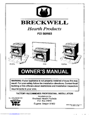 Breckwell Tradition P23FSL Manuals | ManualsLib