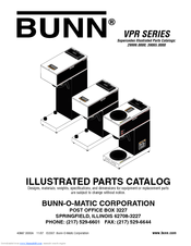 Bunn VPR Series Manuals | ManualsLib