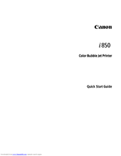 canon i850
