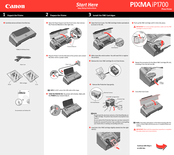 Canon Ip1700 Pixma Color Inkjet Printer Manuals Manualslib