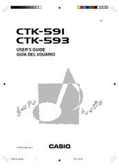 Casio ctk 593 user manual