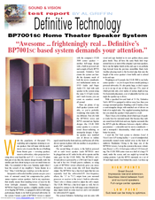 definitive technology clr 3000