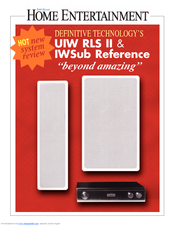 definitive technology uiw rls ii review