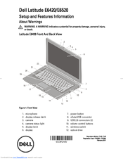 Dell Latitude E65 Manuals Manualslib