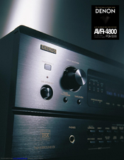 Denon AVR-4800 Manuals | ManualsLib