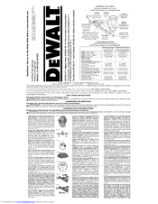 Dewalt D51845 Manuals | ManualsLib