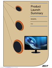 Acer S242HL Manuals | ManualsLib