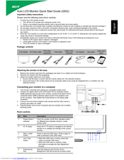 Acer S230HL Manuals | ManualsLib