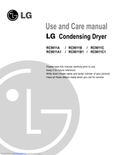 Lg RC9011A Manuals | ManualsLib