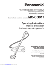 Panasonic MC-CG917 Manuals | ManualsLib