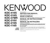 Kenwood KDC-116S Manuals | ManualsLib