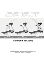 spirit z500 treadmill