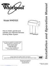 whirlpool manual operation installation manualslib manuals pages