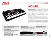 Akai MPK 49 Manuals | ManualsLib