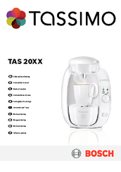 Bosch Tassimo Tas 20 Series Manuals Manualslib