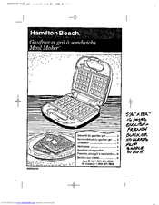 Hamilton beach 26290 Manuals | ManualsLib