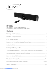 Ilive IT188B Manuals | ManualsLib