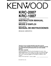 Kenwood KRC-2007 Manuals | ManualsLib