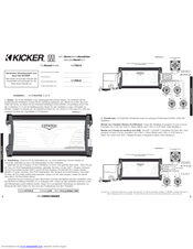 Kicker KX700.5 Manuals | ManualsLib
