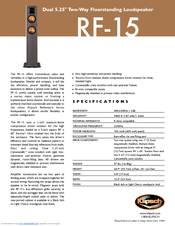 klipsch rf 15