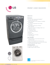 Lg WM2455H Series Manuals | ManualsLib