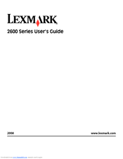 x2650 lexmark printer