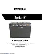 Line 6 Spider IV 75 Manuals | ManualsLib