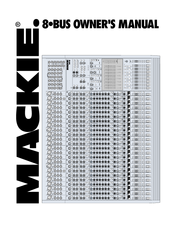 Mackie 32-8 BUS Manuals | ManualsLib