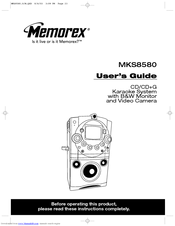 Memorex MKS8580 - MKS 8580 Karaoke System Manuals | ManualsLib