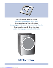 Electrolux EIMED55IIW - 27" Electric Dryer Manuals | ManualsLib