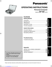 Panasonic CF-53 Manuals | ManualsLib
