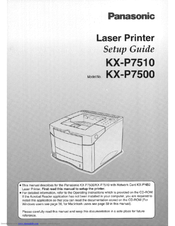 Panasonic Kx P2124 Drivers