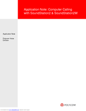 Polycom Soundstation 2w Manuals Manualslib