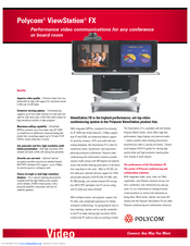 Polycom ViewStation FX Manuals | ManualsLib
