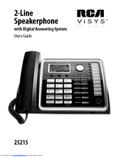 Rca ViSYS 25215 Manuals | ManualsLib