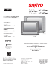 Sanyo DS24425 Manuals | ManualsLib