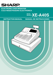 Sharp XE-A404 Manuals | ManualsLib