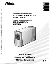 Nikon Super Coolscan 5000 Ed User Manual Pdf Download Manualslib
