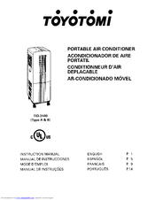 Toyotomi Tid 2400 Type A User Manual Pdf Download Manualslib